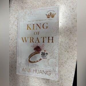 bloom King of Wrath by Ana Huang - White and Gold Cover